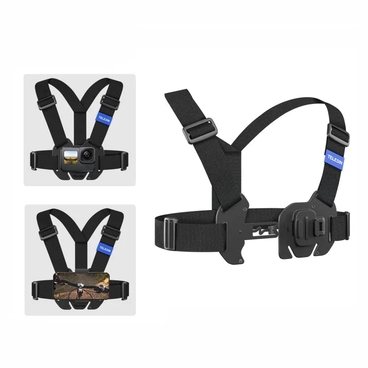Telesin new vest style chest strap mount Telesin new vest style chest strap mount